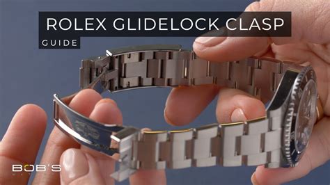 rolex glidelock clasp.